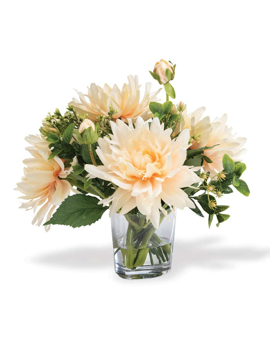 Dahlia Delight Silk Flower Arrangement 4 Dahlia Delight Silk Flower Arrangement