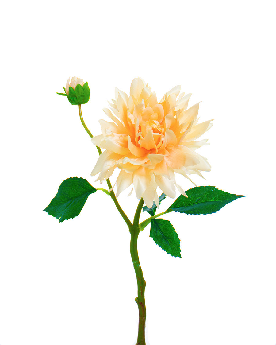 14" Dahlia Silk Flower Stem Spray