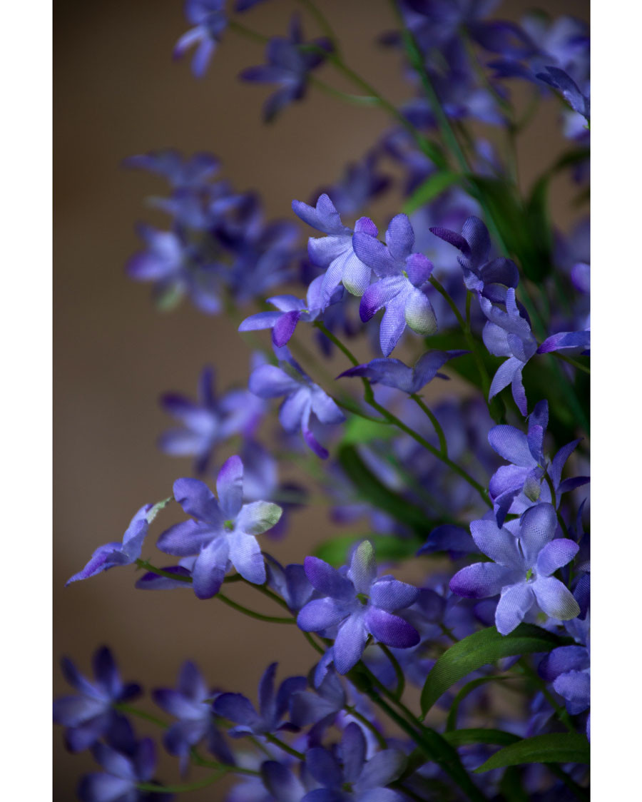 27" Artificial Rock Cress Flower Spray