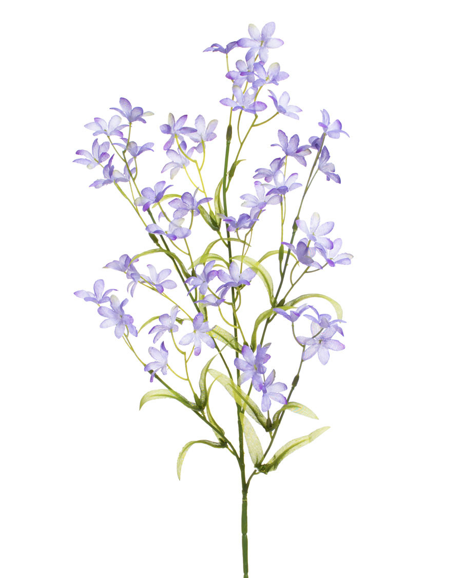 27" Artificial Rock Cress Flower Spray