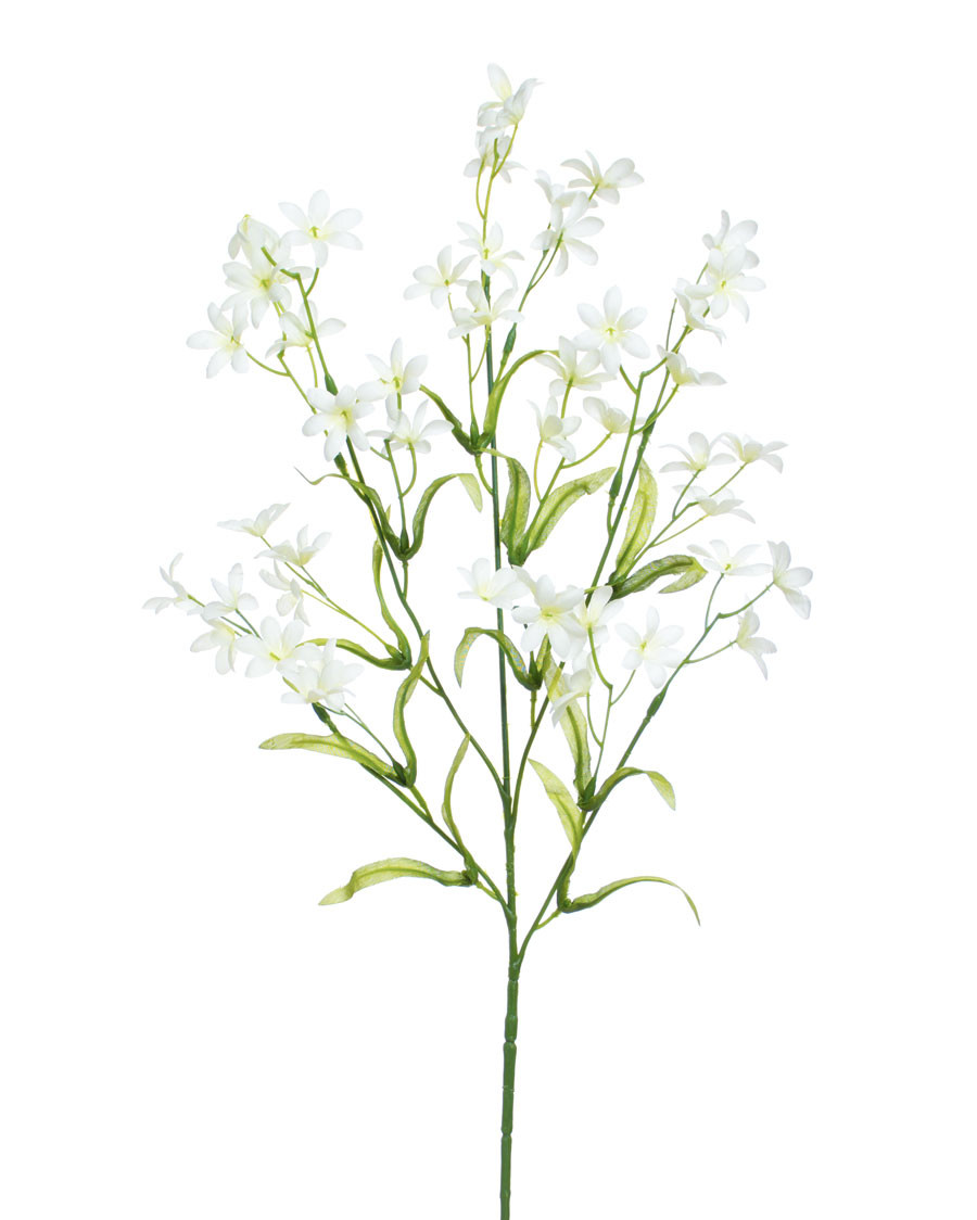 27" Artificial Rock Cress Flower Spray
