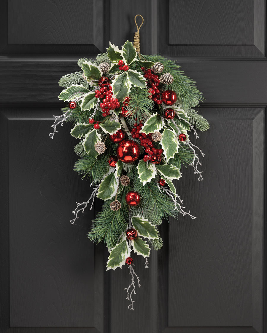 Jingle Bells Artificial Holiday Teardrop