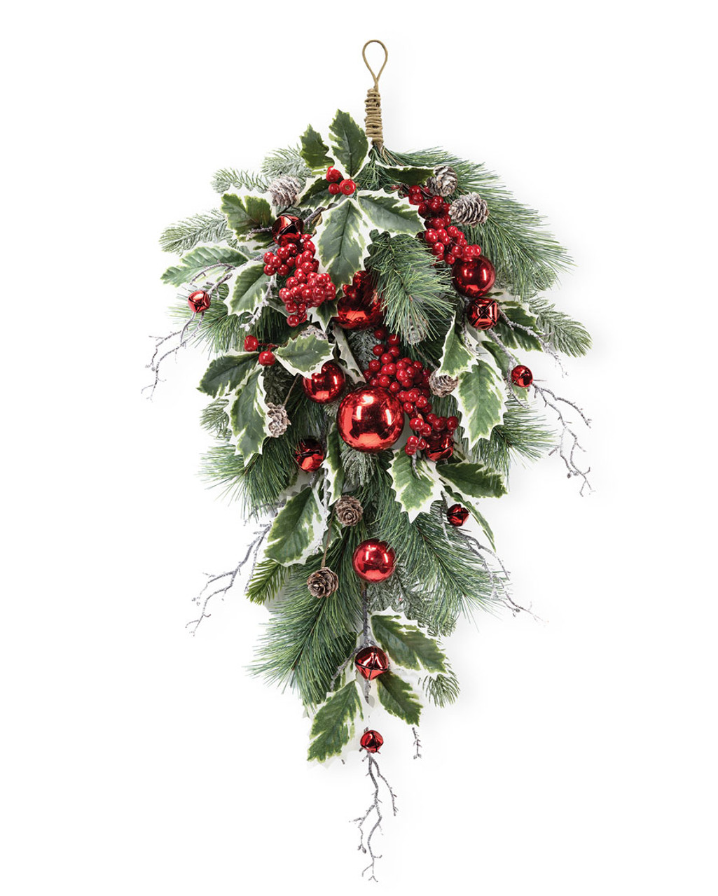 Jingle Bells Artificial Holiday Teardrop