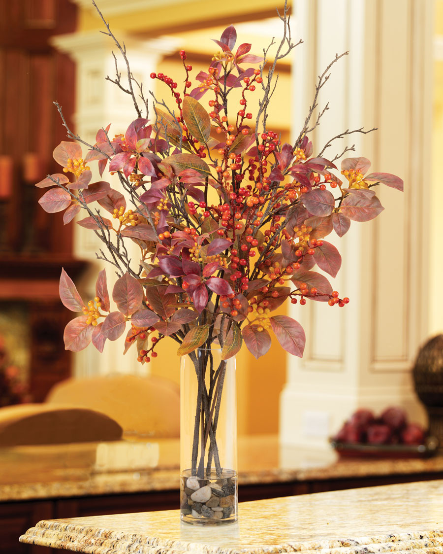 Autumn Glory Faux Foliage Design