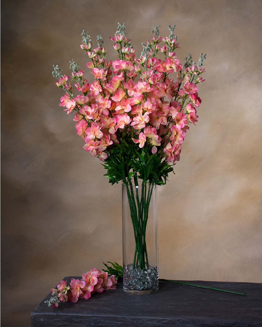 29" Delphinium Silk Flower Stem