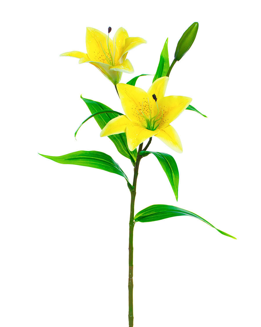 30" Tiger Lily Silk Flower Stem 11 30" Tiger Lily Silk Flower Stem