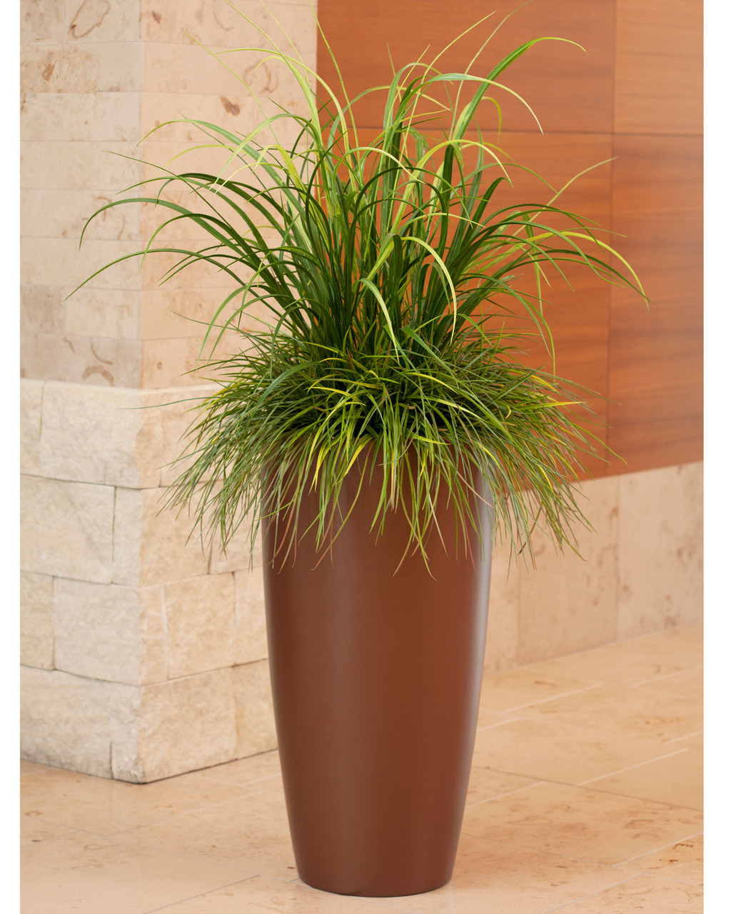 Mixed Artificial Grass Planter