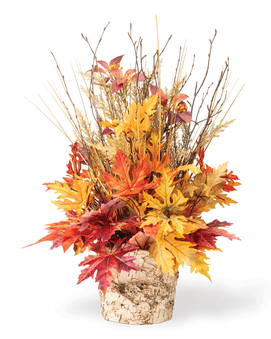Autumn Whirlwind Faux Flower Arrangement