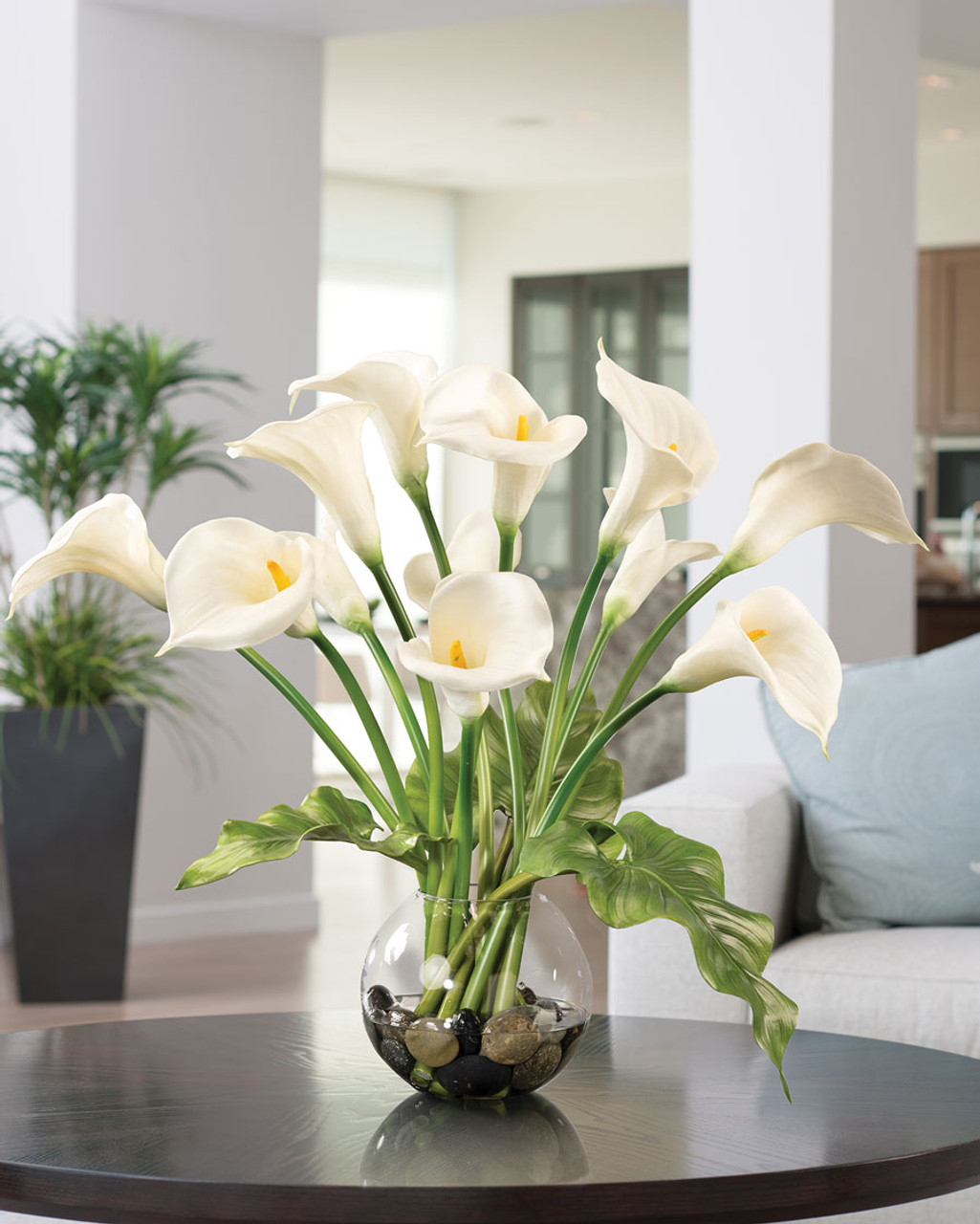 Calla Lilies Faux Flower Arrangement