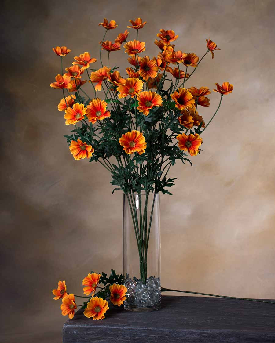 30" Cosmos Silk Flower Stem