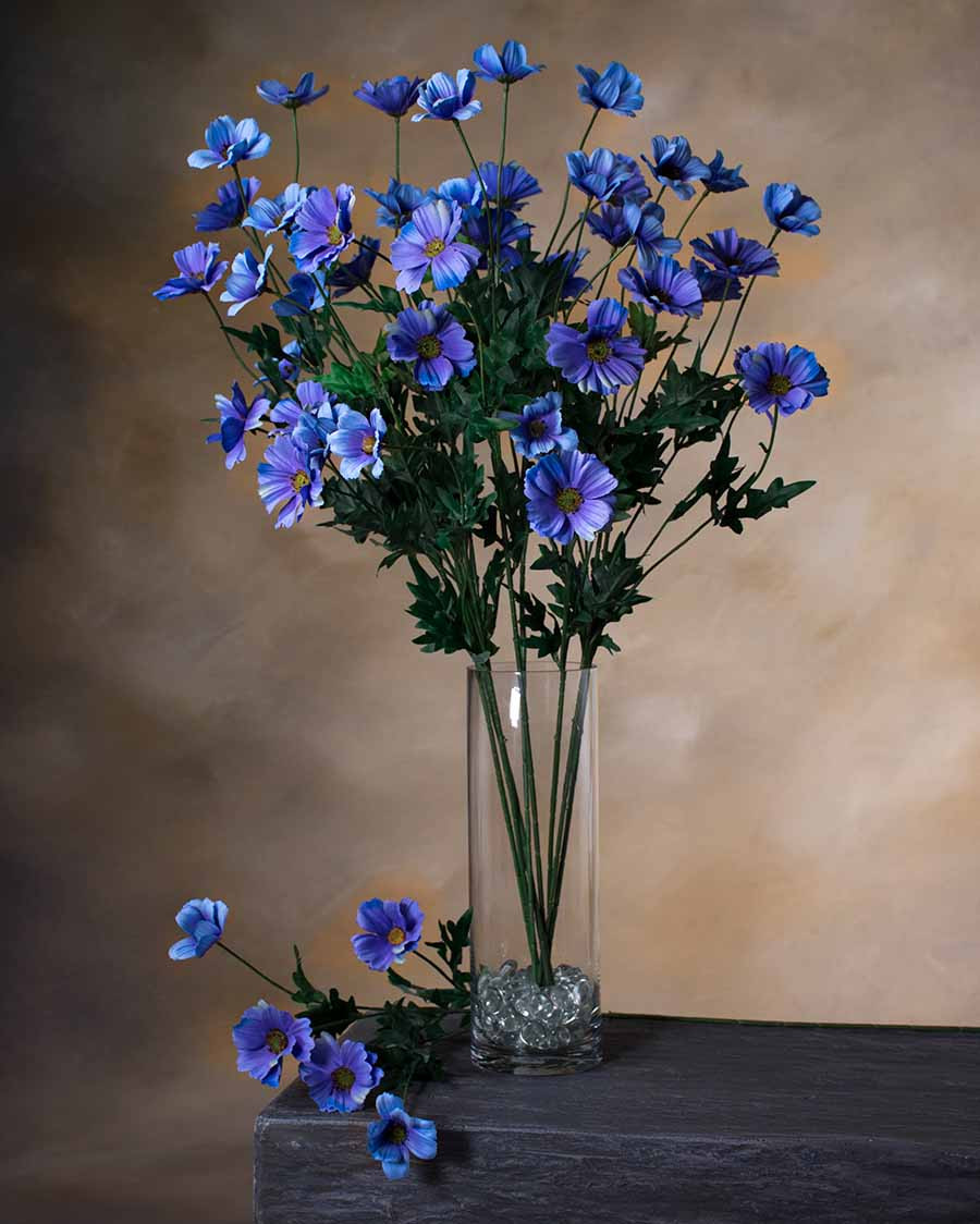 30" Cosmos Silk Flower Stem
