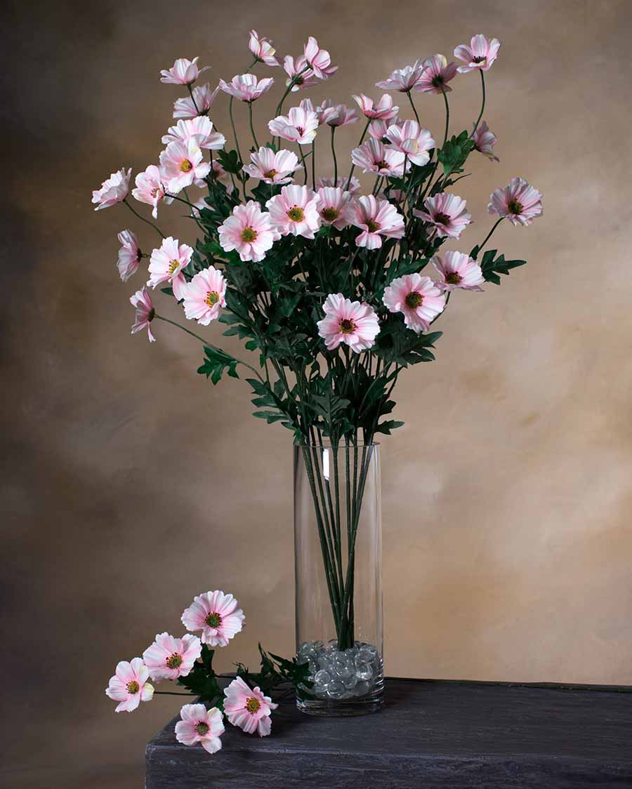 30" Cosmos Silk Flower Stem