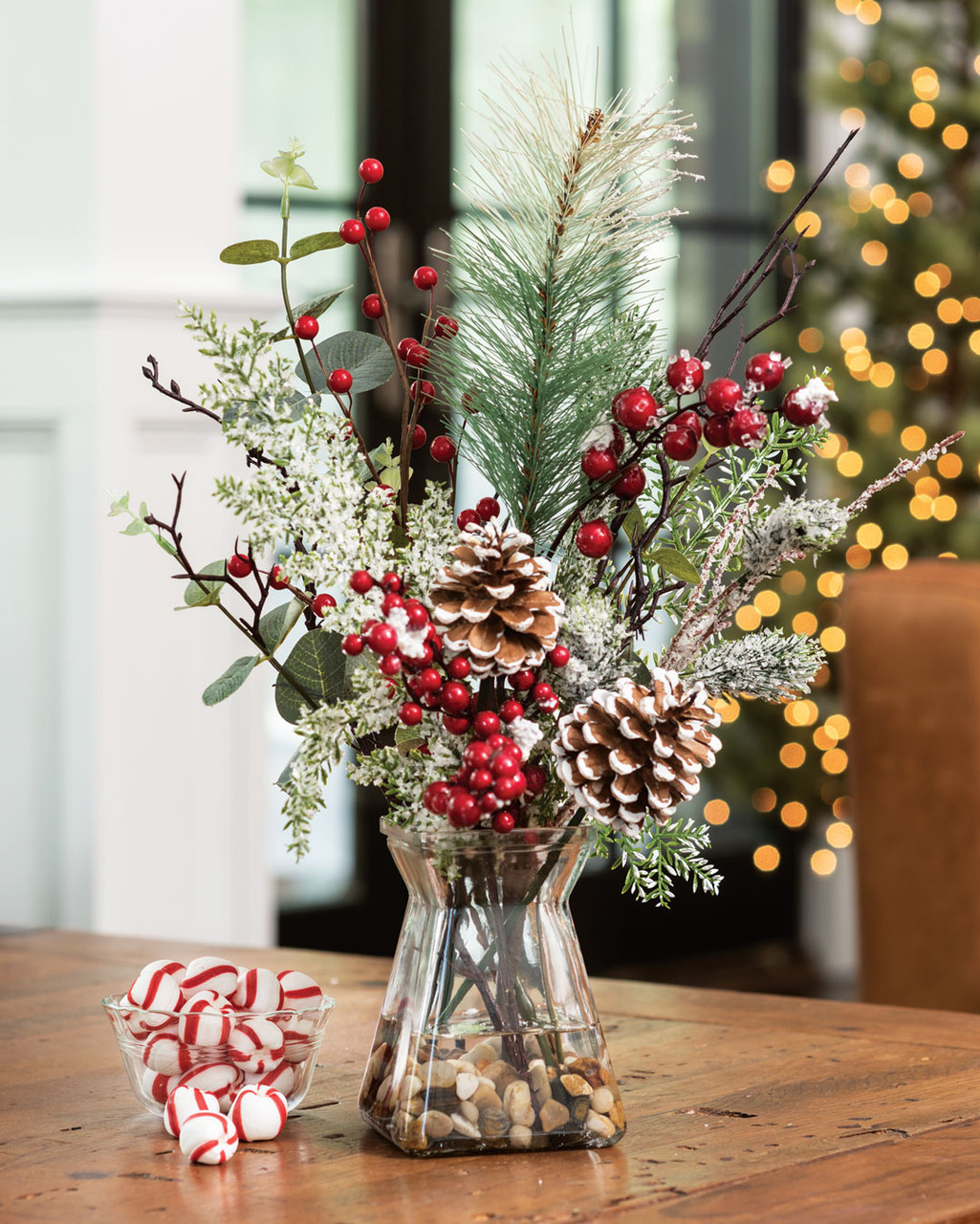 Winterberry Frost Artificial Holiday Accent