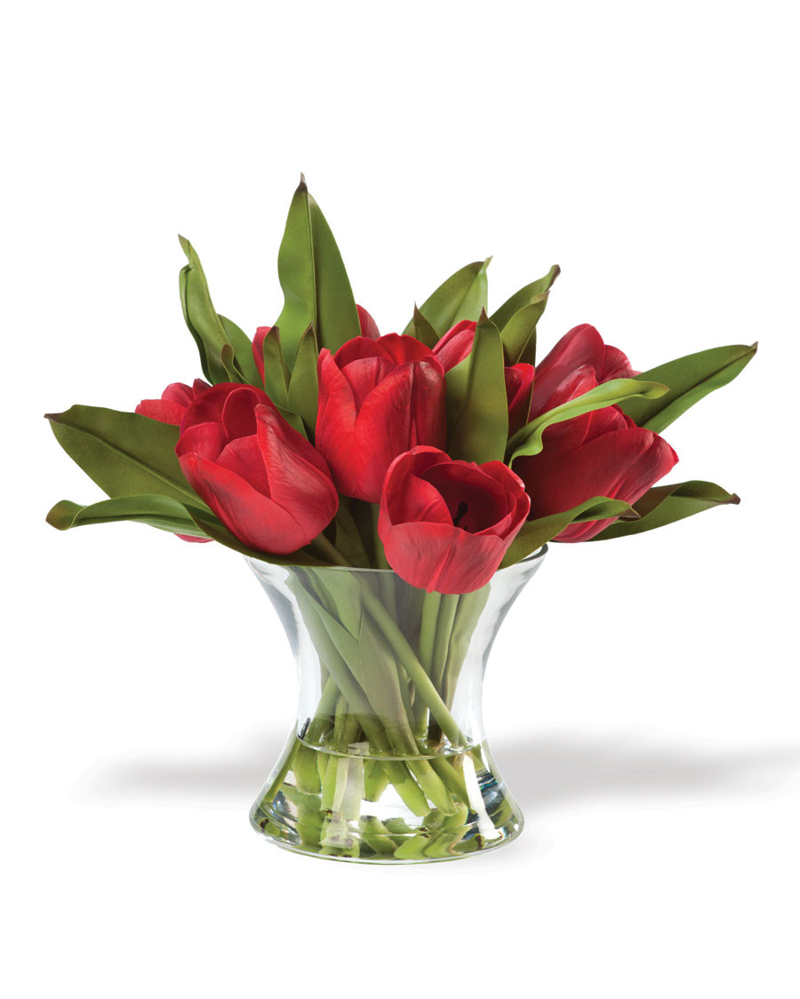 Silk Tulip Nosegay 4 Silk Tulip Nosegay