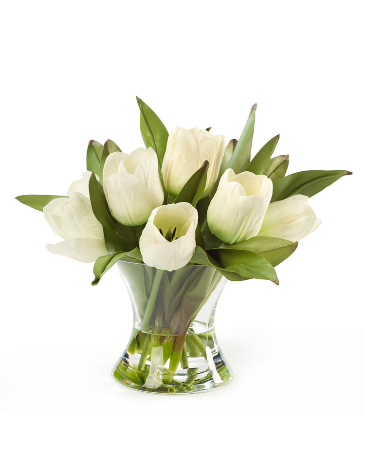 Silk Tulip Nosegay 8 Silk Tulip Nosegay