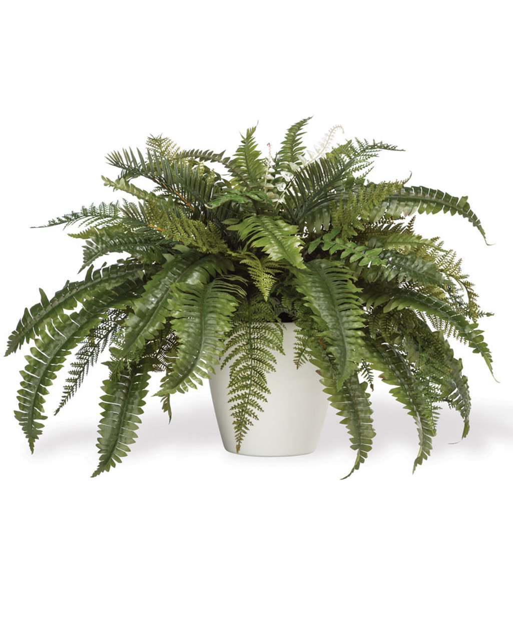 Premier Fern Faux Foliage Planter