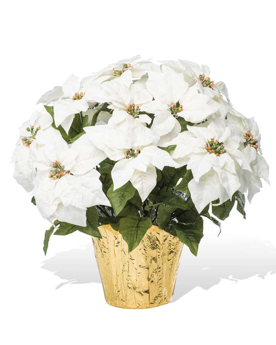 Premier Silk Poinsettia - Large