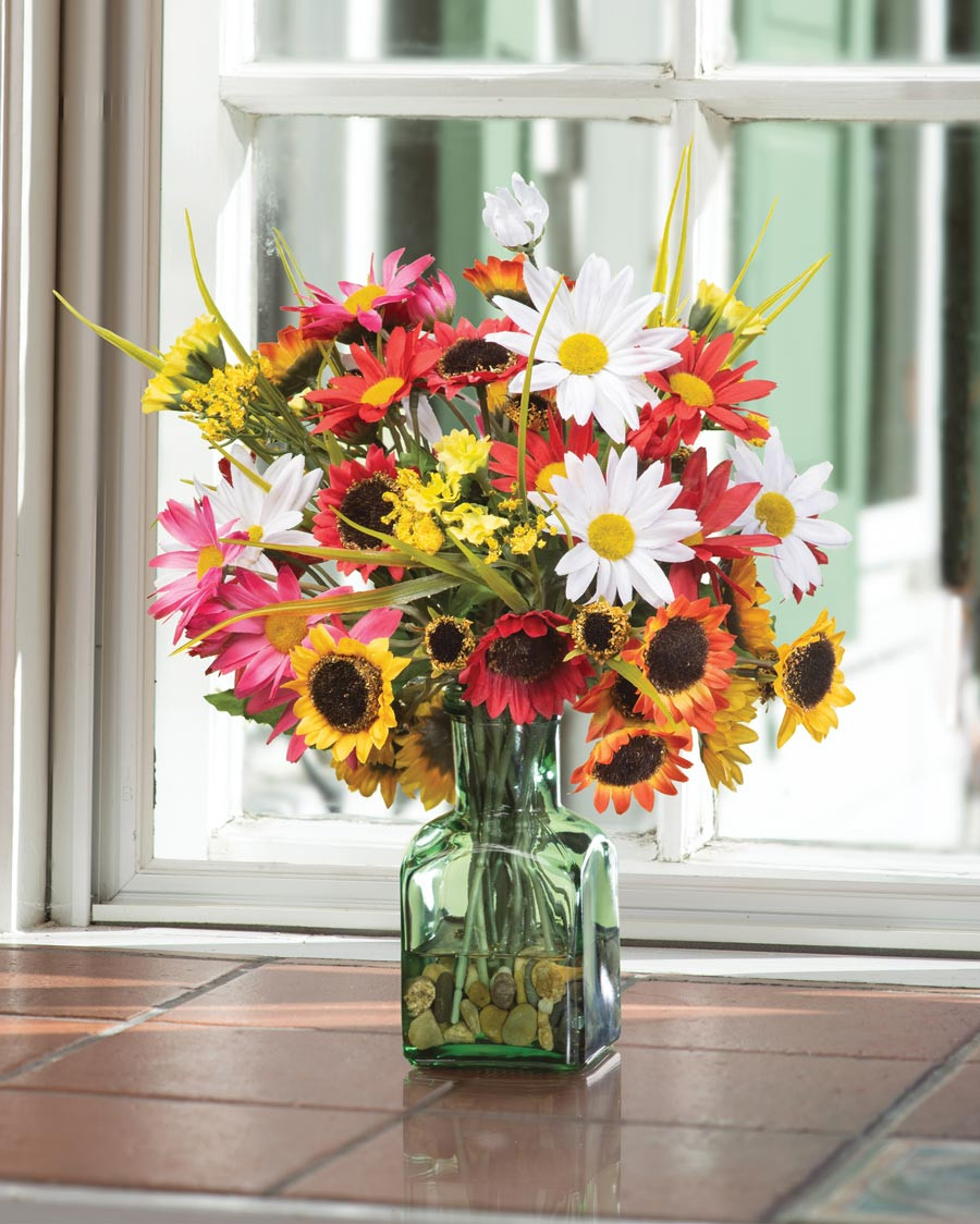 Sunflower & Daisy Accent