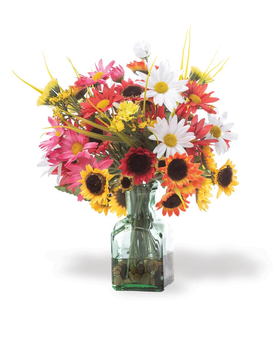 Sunflower & Daisy Accent