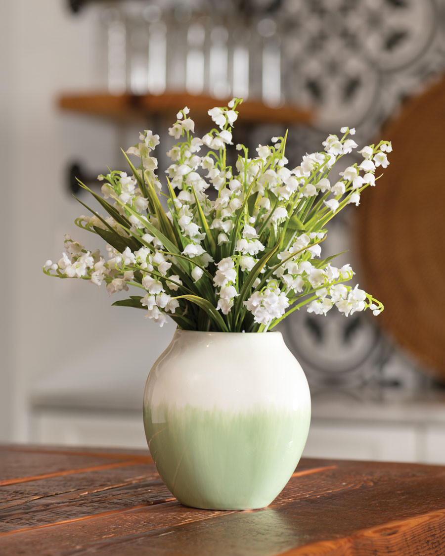 Lily of the Valley Faux Flower Accent