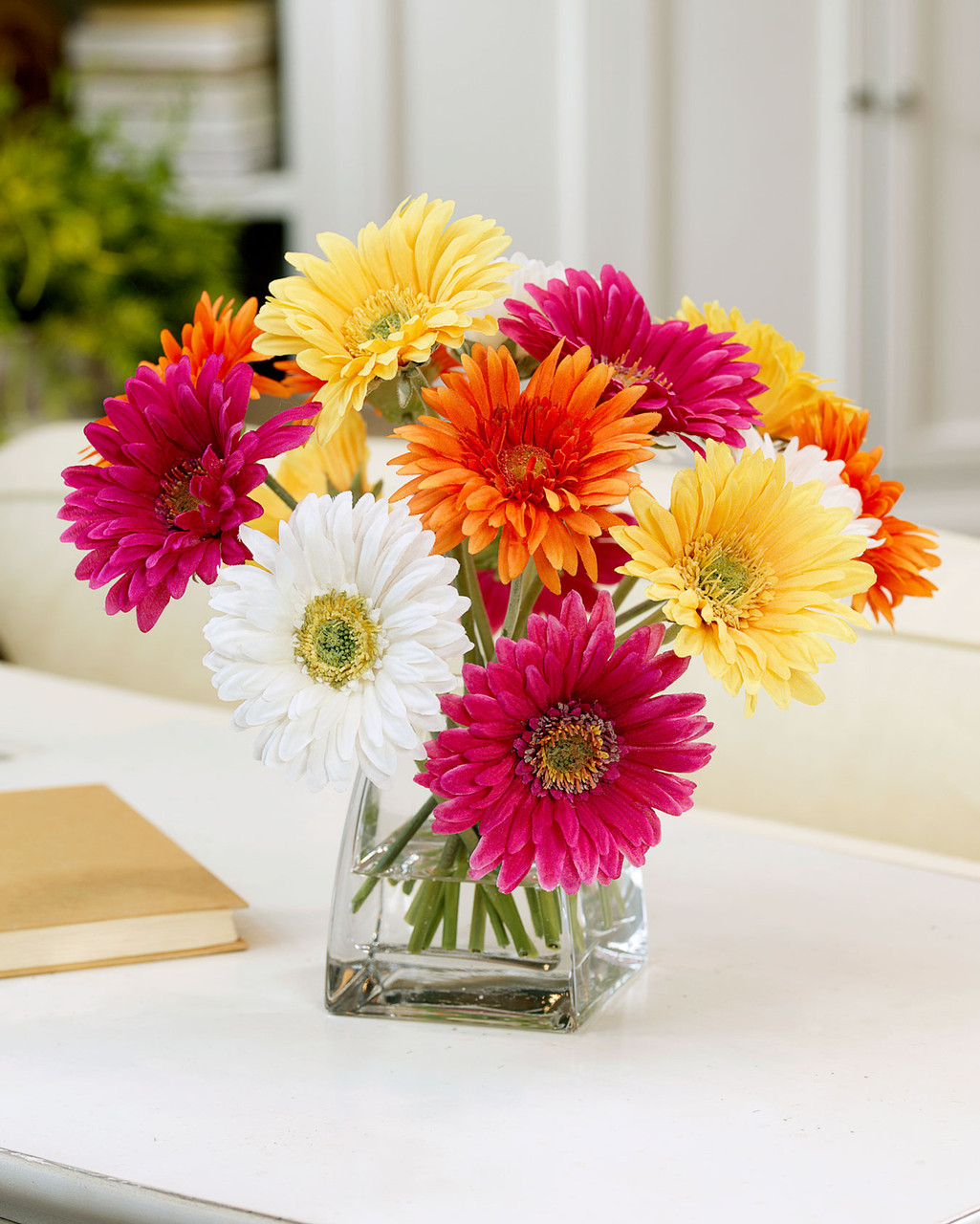 Gerbera Daisy Silk Centerpiece