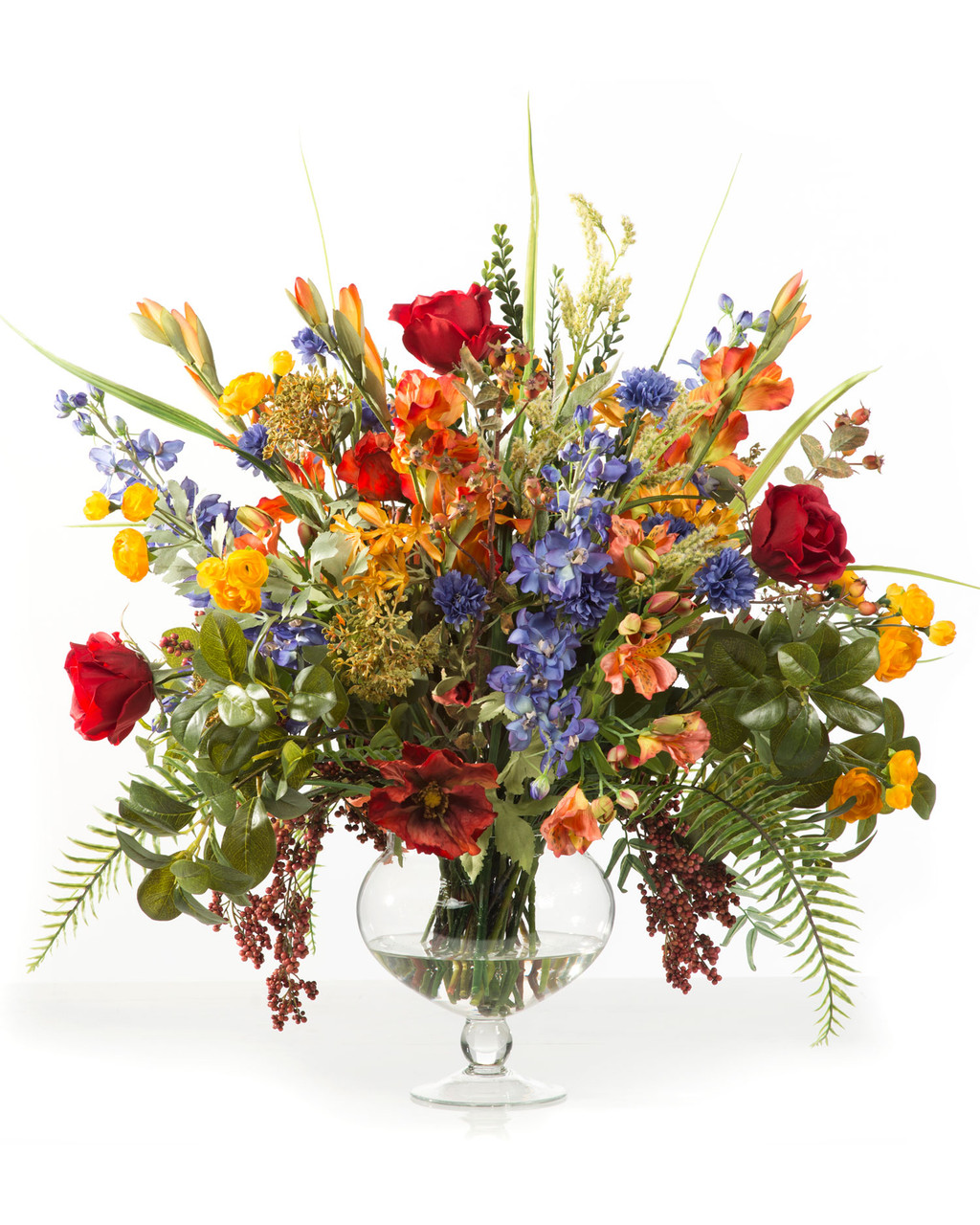Glorious Garden Silk Flower Centerpiece