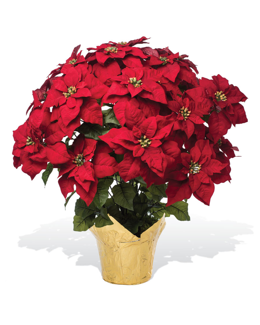 Premier Silk Poinsettia - Extra Large