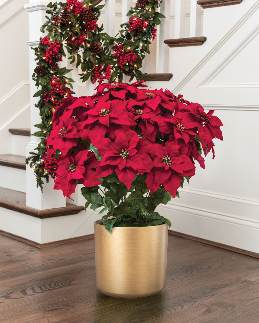Premier Silk Poinsettia - Extra Large
