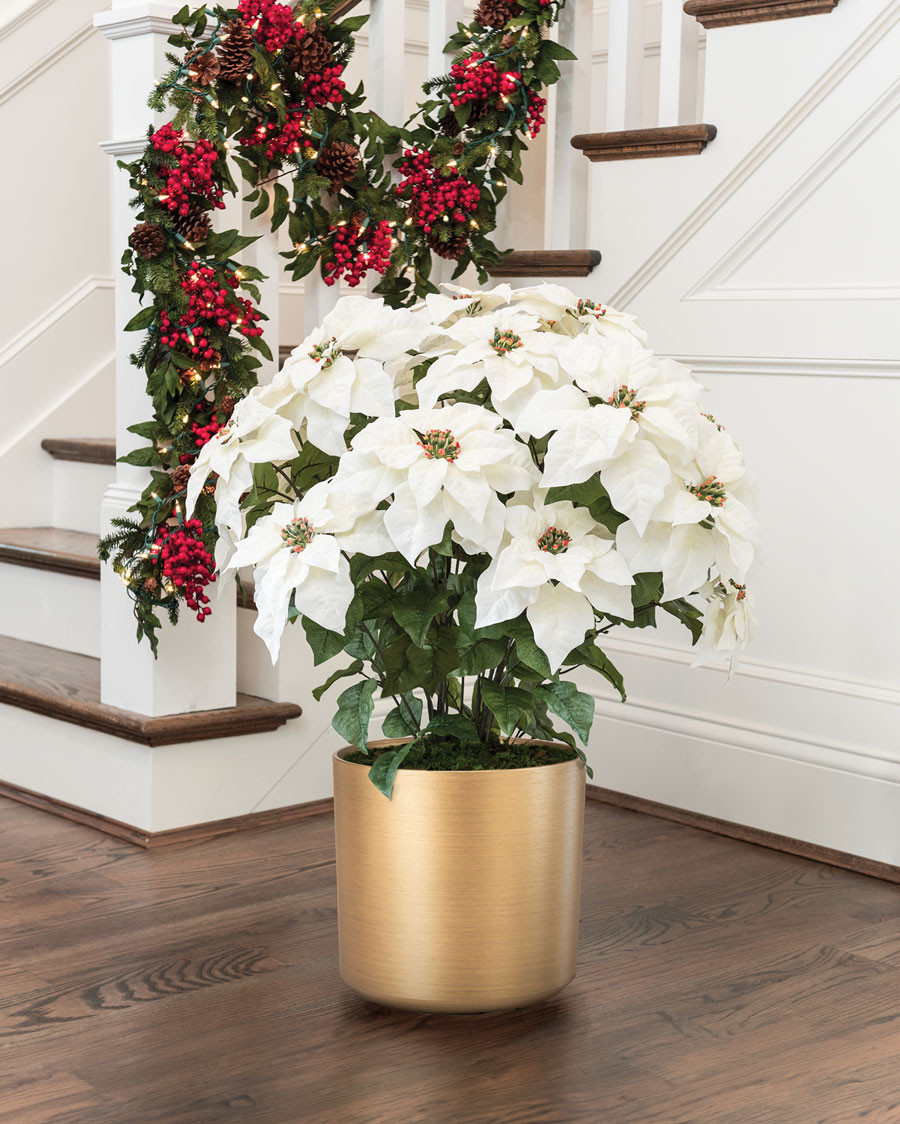 Premier Silk Poinsettia - Extra Large