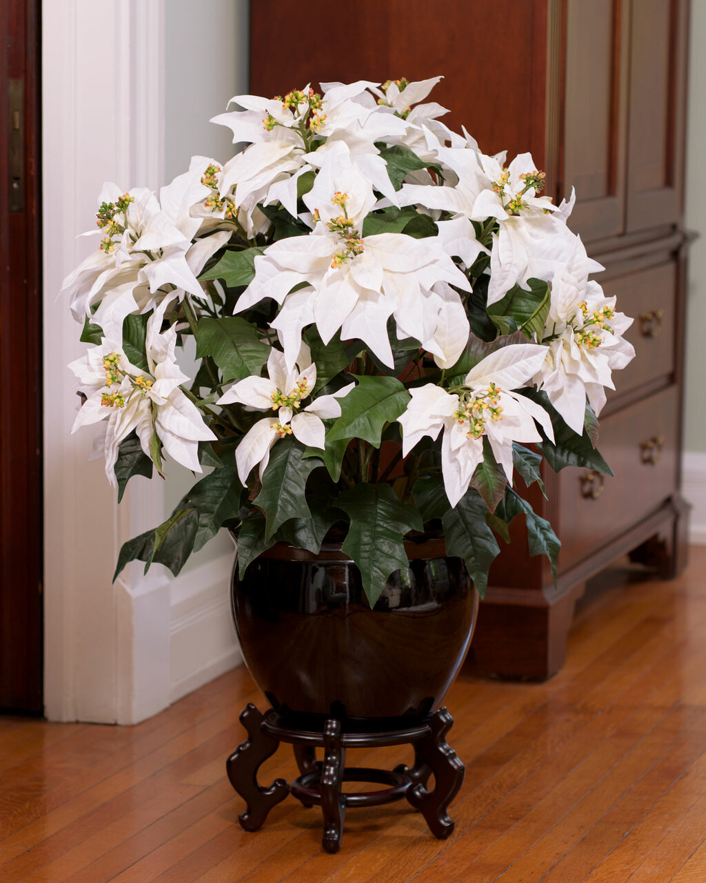 Premier Silk Poinsettia - Extra Large