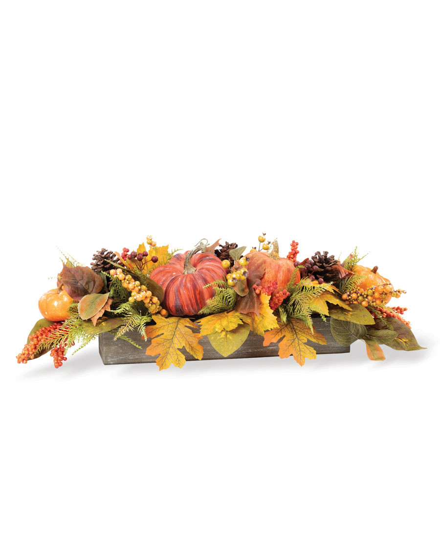 Pumpkins & Berries Autumn Centerpiece